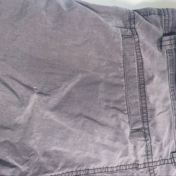 Columbia hiking outdoor men’s shorts gray 32 w 8 L gorpcore flat cotton - Picture 14 of 14